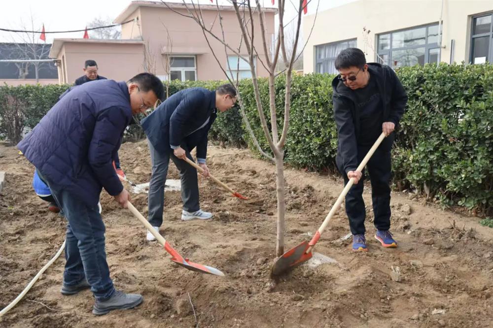 中电建冀交高投开云(中国)积极开展植树节活动